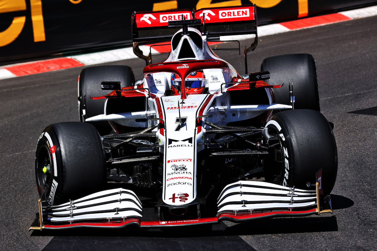 GP MONACO, Kimi Raikkonen (FIN) Alfa Romeo Racing C41.
20.05.2021. Formula 1 World Championship, Rd 5, Monaco Grand Prix, Monte Carlo, Monaco, Practice Day.
- www.xpbimages.com, EMail: requests@xpbimages.com © Copyright: Batchelor / XPB Images