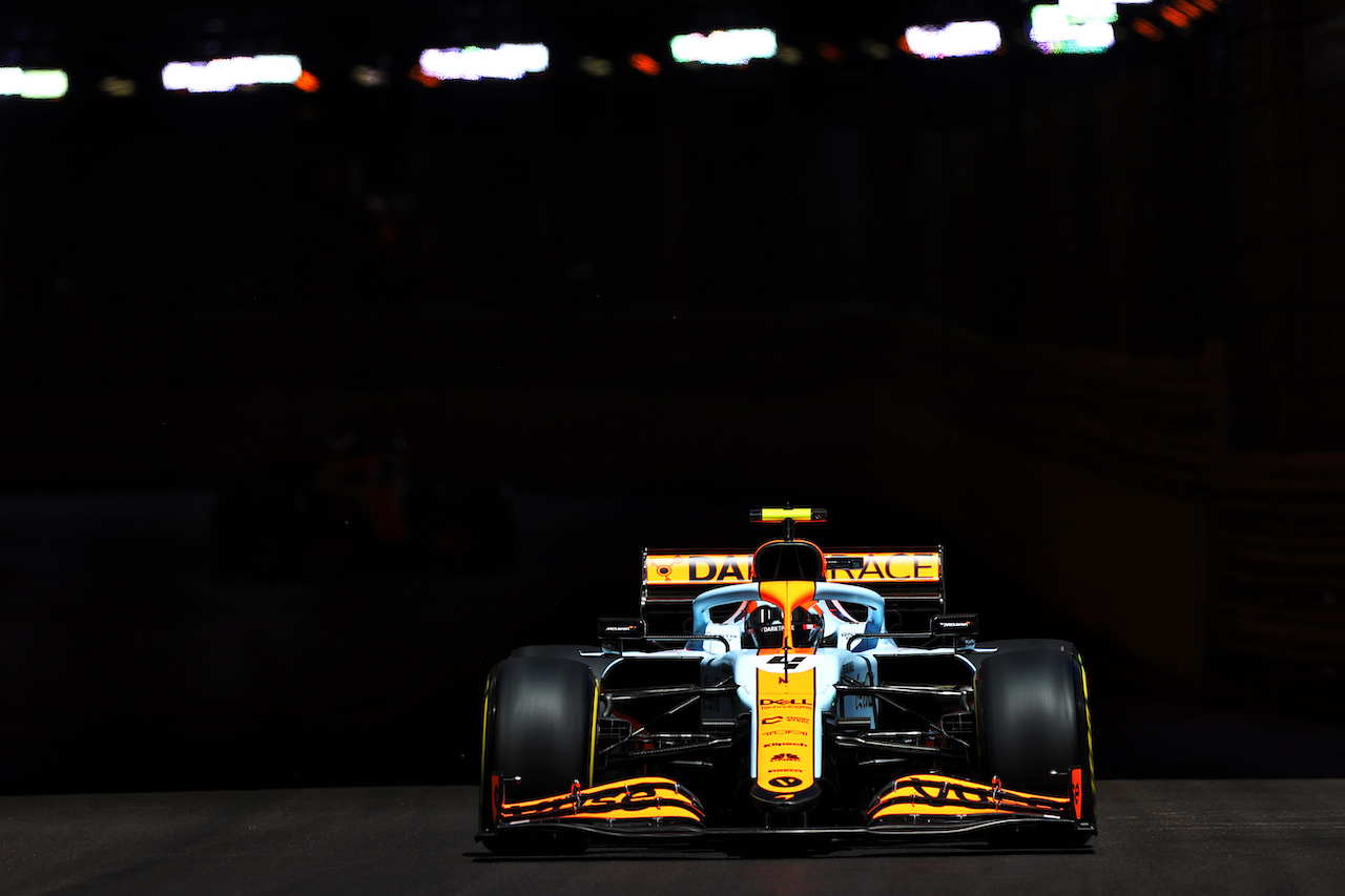 GP MONACO, Lando Norris (GBR) McLaren MCL35M.
20.05.2021. Formula 1 World Championship, Rd 5, Monaco Grand Prix, Monte Carlo, Monaco, Practice Day.
- www.xpbimages.com, EMail: requests@xpbimages.com © Copyright: Moy / XPB Images