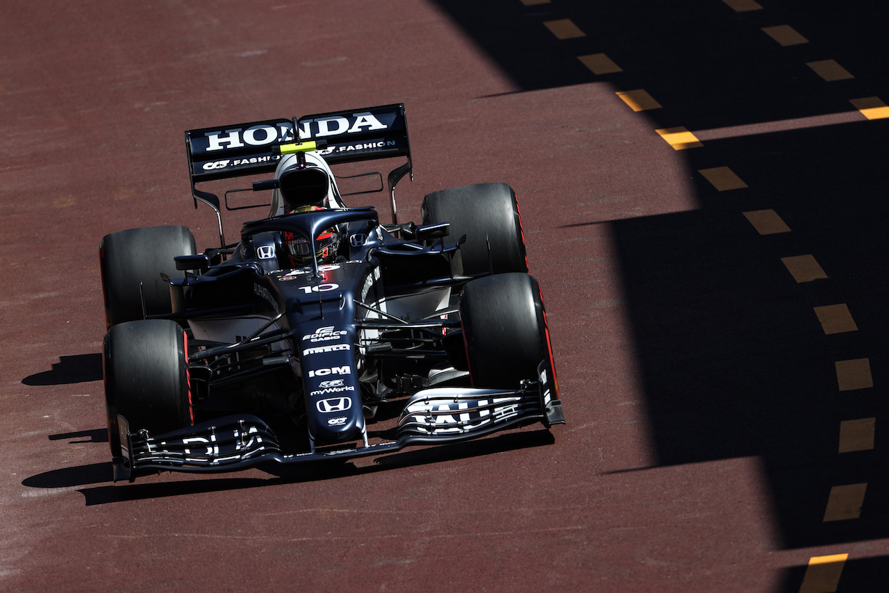 GP MONACO, Pierre Gasly (FRA) AlphaTauri AT02.
20.05.2021. Formula 1 World Championship, Rd 5, Monaco Grand Prix, Monte Carlo, Monaco, Practice Day.
- www.xpbimages.com, EMail: requests@xpbimages.com © Copyright: Charniaux / XPB Images