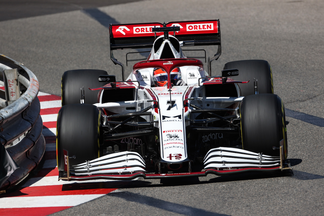 GP MONACO, Kimi Raikkonen (FIN) Alfa Romeo Racing C41.
20.05.2021. Formula 1 World Championship, Rd 5, Monaco Grand Prix, Monte Carlo, Monaco, Practice Day.
- www.xpbimages.com, EMail: requests@xpbimages.com © Copyright: Charniaux / XPB Images