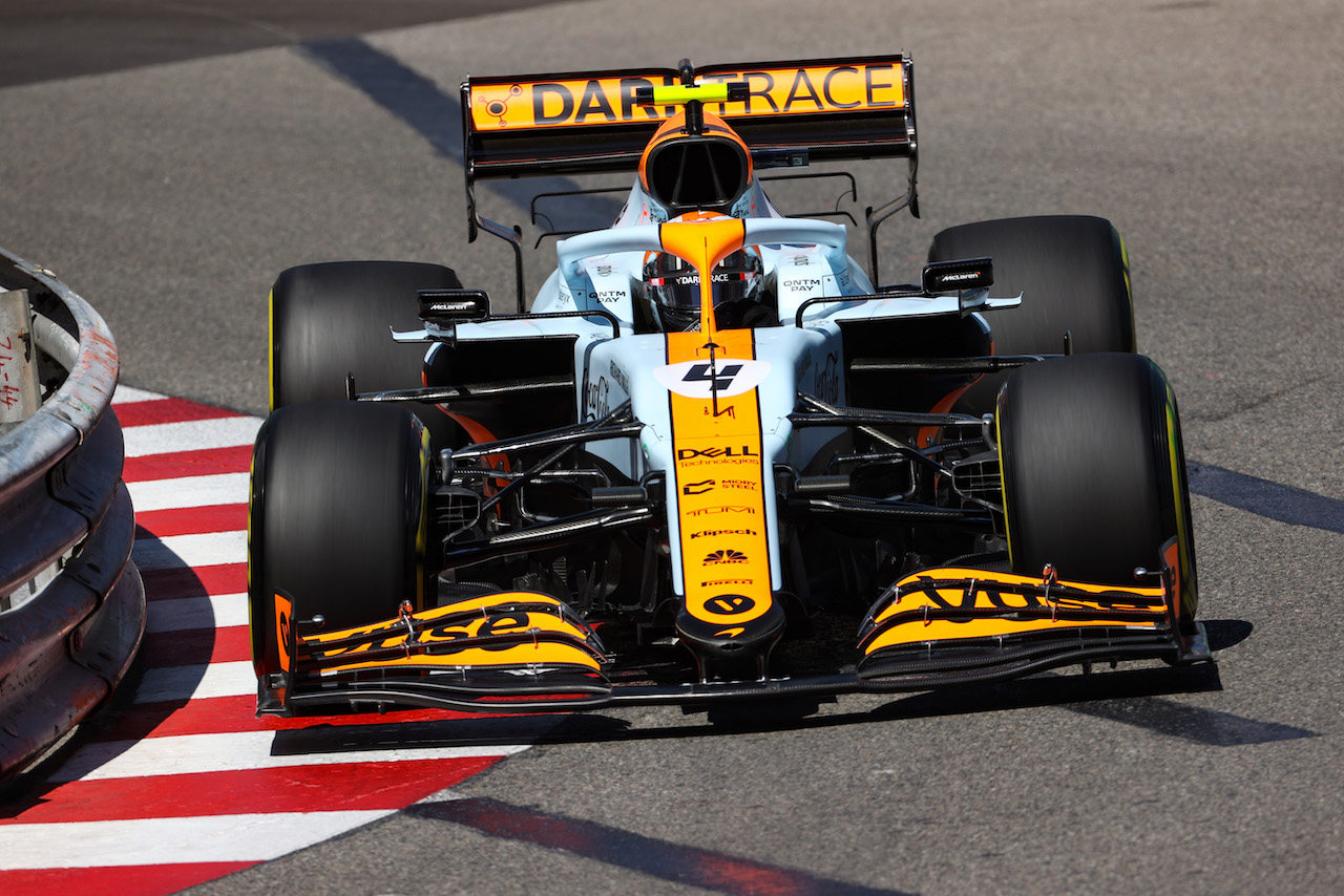 GP MONACO, Lando Norris (GBR) McLaren MCL35M.
20.05.2021. Formula 1 World Championship, Rd 5, Monaco Grand Prix, Monte Carlo, Monaco, Practice Day.
- www.xpbimages.com, EMail: requests@xpbimages.com © Copyright: Charniaux / XPB Images