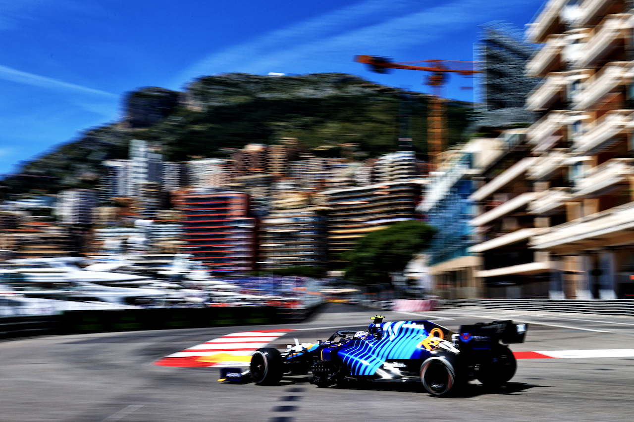 GP MONACO, Nicholas Latifi (CDN) Williams Racing FW43B.
20.05.2021. Formula 1 World Championship, Rd 5, Monaco Grand Prix, Monte Carlo, Monaco, Practice Day.
- www.xpbimages.com, EMail: requests@xpbimages.com © Copyright: Moy / XPB Images