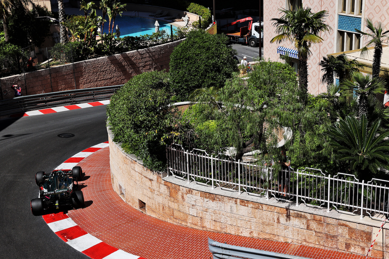 GP MONACO, Lance Stroll (CDN) Aston Martin F1 Team AMR21.
20.05.2021. Formula 1 World Championship, Rd 5, Monaco Grand Prix, Monte Carlo, Monaco, Practice Day.
- www.xpbimages.com, EMail: requests@xpbimages.com © Copyright: Batchelor / XPB Images