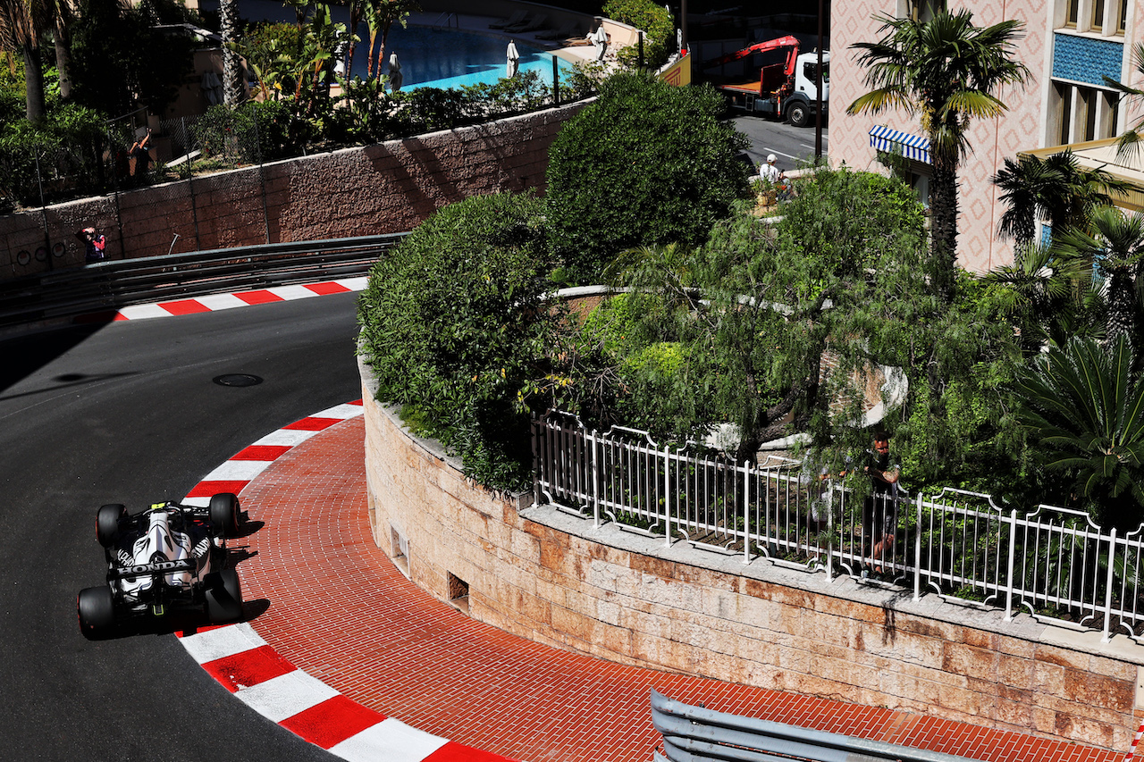 GP MONACO, Pierre Gasly (FRA) AlphaTauri AT02.
20.05.2021. Formula 1 World Championship, Rd 5, Monaco Grand Prix, Monte Carlo, Monaco, Practice Day.
- www.xpbimages.com, EMail: requests@xpbimages.com © Copyright: Batchelor / XPB Images