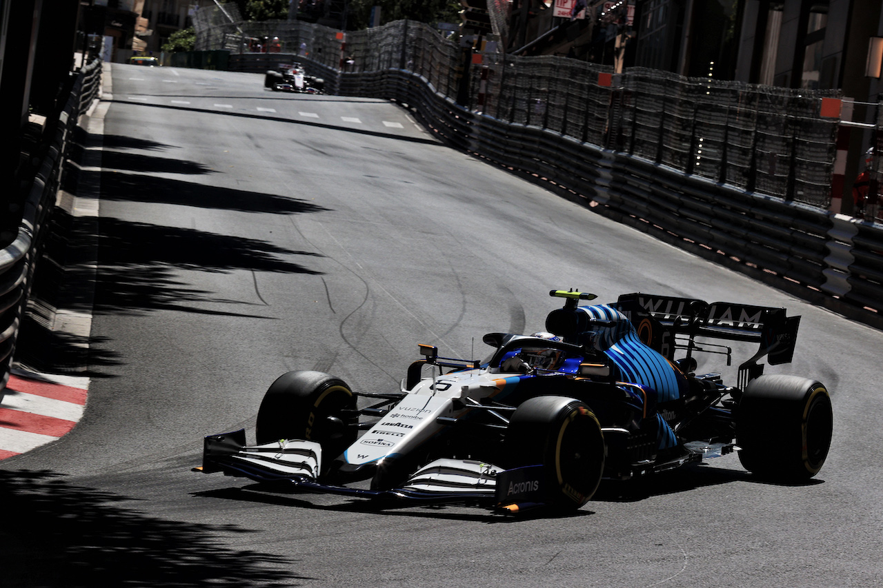 GP MONACO, Nicholas Latifi (CDN) Williams Racing FW43B.
20.05.2021. Formula 1 World Championship, Rd 5, Monaco Grand Prix, Monte Carlo, Monaco, Practice Day.
- www.xpbimages.com, EMail: requests@xpbimages.com © Copyright: Batchelor / XPB Images