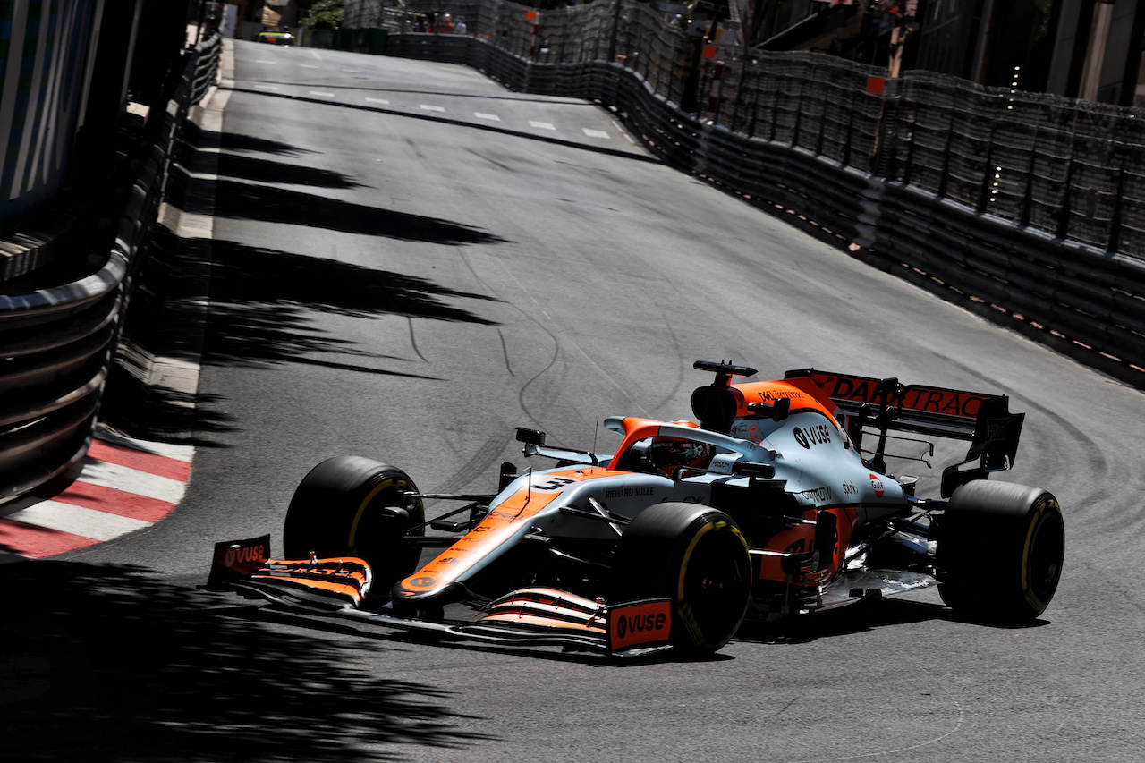 GP MONACO, Daniel Ricciardo (AUS) McLaren MCL35M.
20.05.2021. Formula 1 World Championship, Rd 5, Monaco Grand Prix, Monte Carlo, Monaco, Practice Day.
- www.xpbimages.com, EMail: requests@xpbimages.com © Copyright: Batchelor / XPB Images