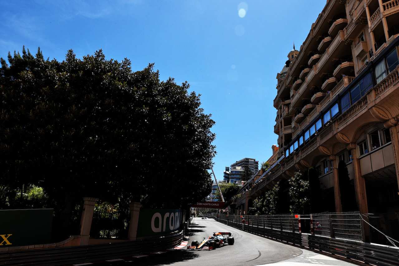 GP MONACO, Daniel Ricciardo (AUS) McLaren MCL35M.
20.05.2021. Formula 1 World Championship, Rd 5, Monaco Grand Prix, Monte Carlo, Monaco, Practice Day.
- www.xpbimages.com, EMail: requests@xpbimages.com © Copyright: Batchelor / XPB Images