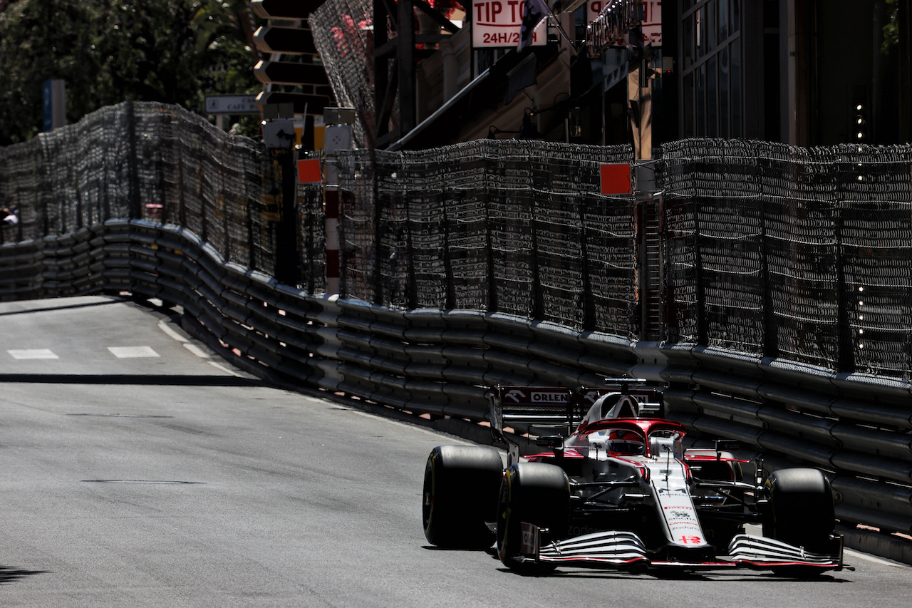 GP MONACO, Kimi Raikkonen (FIN) Alfa Romeo Racing C41.
20.05.2021. Formula 1 World Championship, Rd 5, Monaco Grand Prix, Monte Carlo, Monaco, Practice Day.
- www.xpbimages.com, EMail: requests@xpbimages.com © Copyright: Batchelor / XPB Images