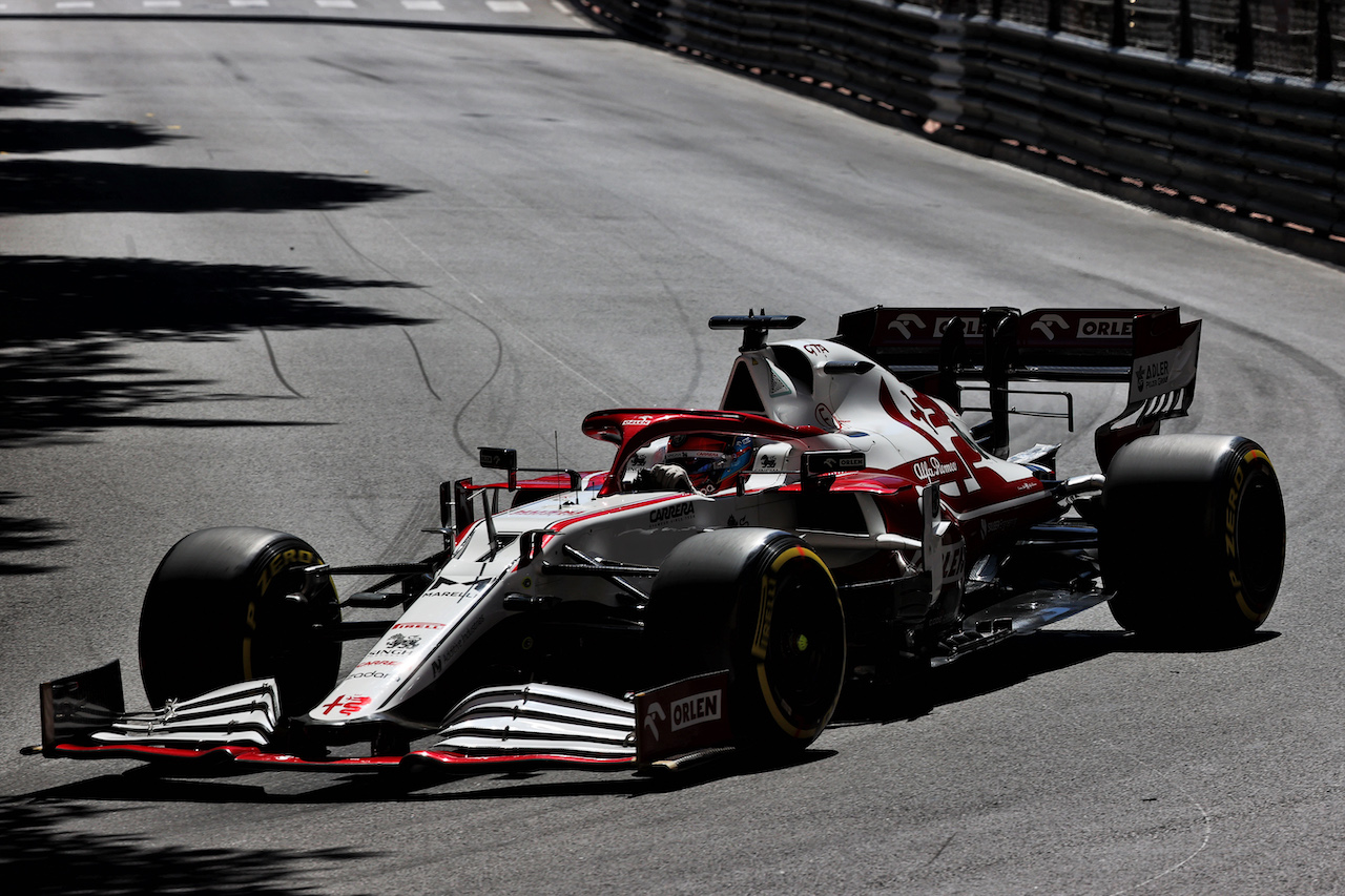 GP MONACO, Kimi Raikkonen (FIN) Alfa Romeo Racing C41.
20.05.2021. Formula 1 World Championship, Rd 5, Monaco Grand Prix, Monte Carlo, Monaco, Practice Day.
- www.xpbimages.com, EMail: requests@xpbimages.com © Copyright: Batchelor / XPB Images