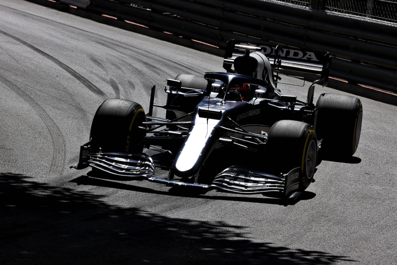 GP MONACO, Yuki Tsunoda (JPN) AlphaTauri AT02.
20.05.2021. Formula 1 World Championship, Rd 5, Monaco Grand Prix, Monte Carlo, Monaco, Practice Day.
- www.xpbimages.com, EMail: requests@xpbimages.com © Copyright: Batchelor / XPB Images