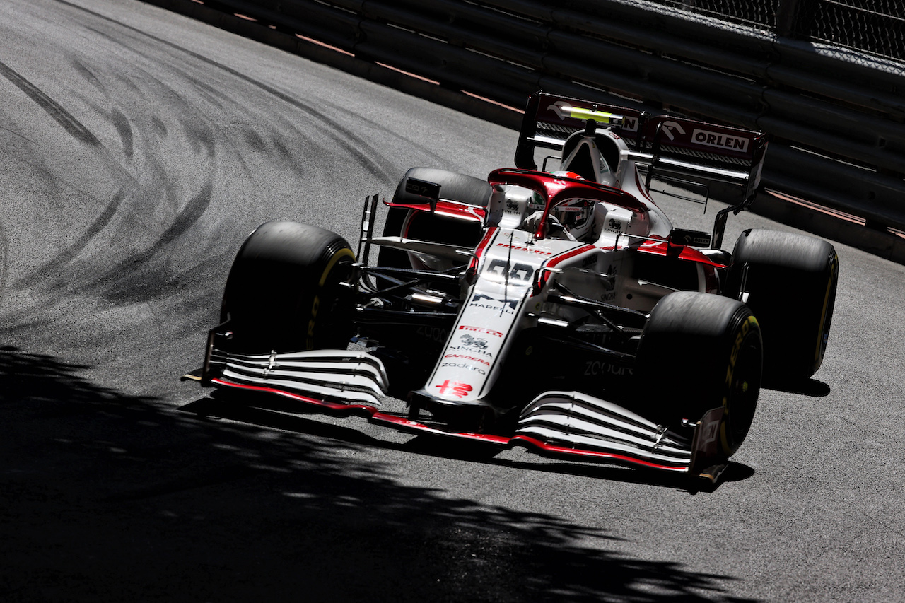 GP MONACO, Antonio Giovinazzi (ITA) Alfa Romeo Racing C41.
20.05.2021. Formula 1 World Championship, Rd 5, Monaco Grand Prix, Monte Carlo, Monaco, Practice Day.
- www.xpbimages.com, EMail: requests@xpbimages.com © Copyright: Batchelor / XPB Images