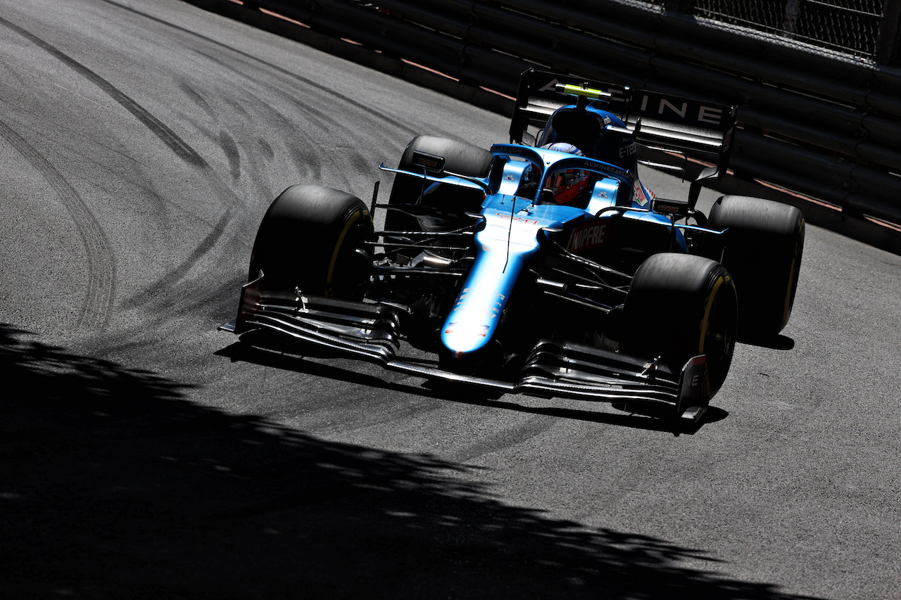 GP MONACO, Esteban Ocon (FRA) Alpine F1 Team A521.
20.05.2021. Formula 1 World Championship, Rd 5, Monaco Grand Prix, Monte Carlo, Monaco, Practice Day.
- www.xpbimages.com, EMail: requests@xpbimages.com © Copyright: Batchelor / XPB Images