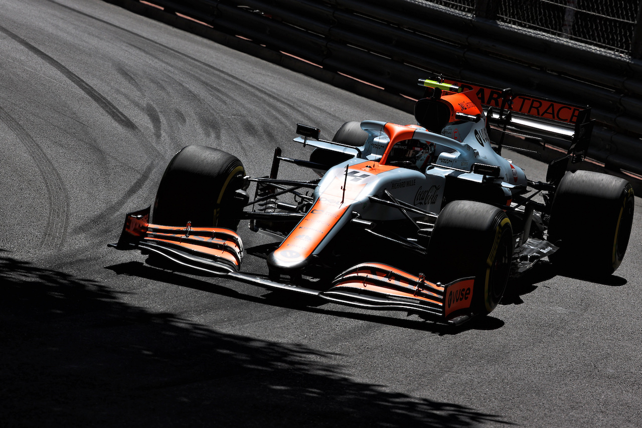 GP MONACO, Lando Norris (GBR) McLaren MCL35M.
20.05.2021. Formula 1 World Championship, Rd 5, Monaco Grand Prix, Monte Carlo, Monaco, Practice Day.
- www.xpbimages.com, EMail: requests@xpbimages.com © Copyright: Batchelor / XPB Images