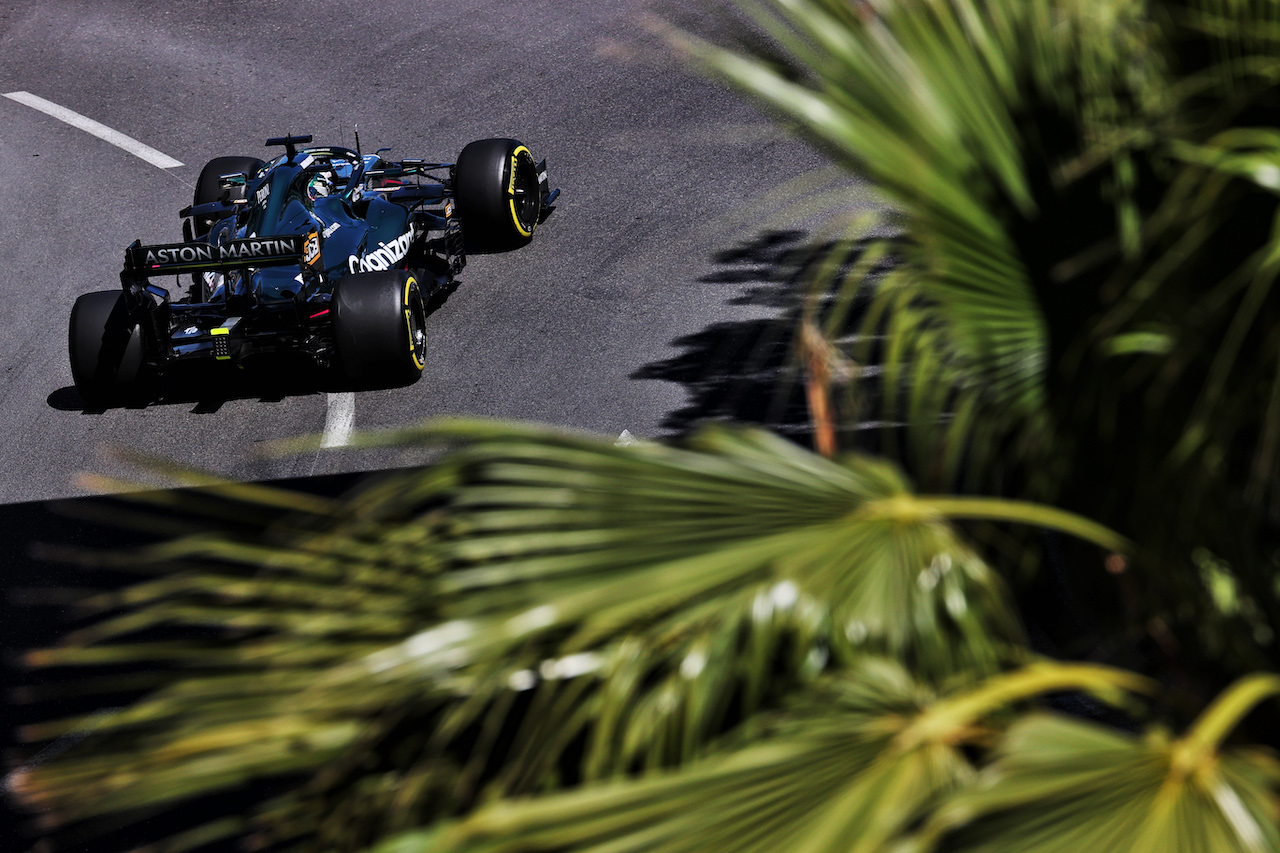 GP MONACO, Lance Stroll (CDN) Aston Martin F1 Team AMR21.
20.05.2021. Formula 1 World Championship, Rd 5, Monaco Grand Prix, Monte Carlo, Monaco, Practice Day.
- www.xpbimages.com, EMail: requests@xpbimages.com © Copyright: Batchelor / XPB Images