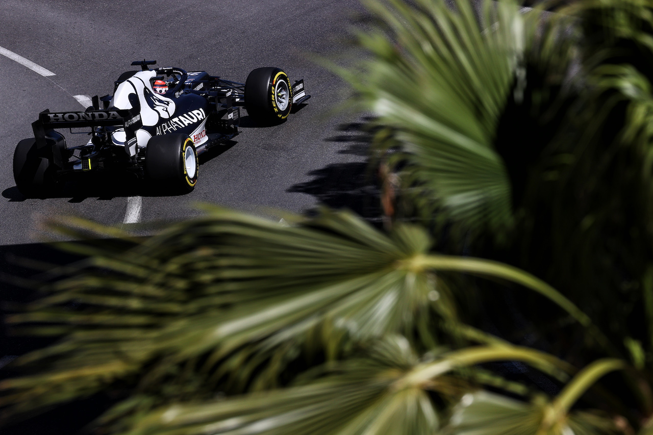 GP MONACO, Yuki Tsunoda (JPN) AlphaTauri AT02.
20.05.2021. Formula 1 World Championship, Rd 5, Monaco Grand Prix, Monte Carlo, Monaco, Practice Day.
- www.xpbimages.com, EMail: requests@xpbimages.com © Copyright: Batchelor / XPB Images