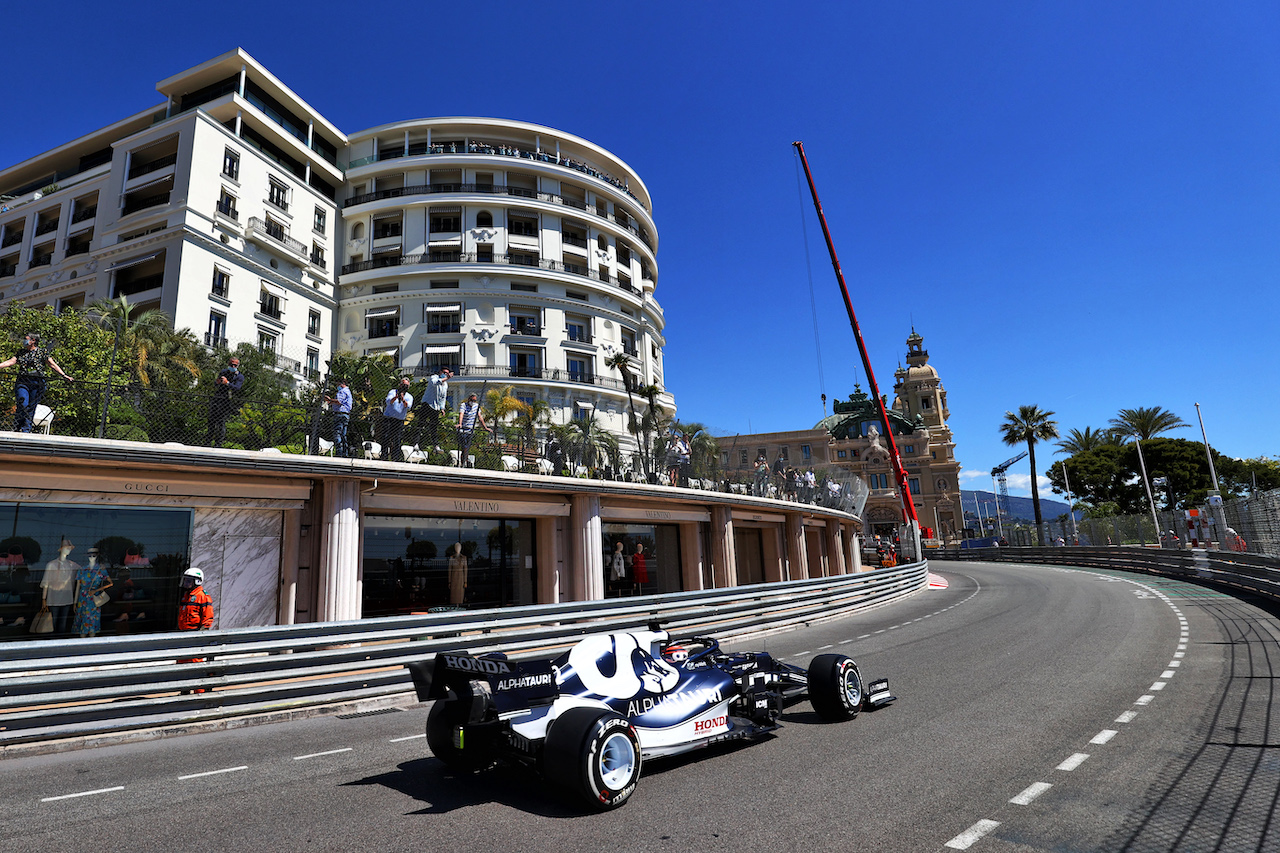 GP MONACO, Yuki Tsunoda (JPN) AlphaTauri AT02.
20.05.2021. Formula 1 World Championship, Rd 5, Monaco Grand Prix, Monte Carlo, Monaco, Practice Day.
- www.xpbimages.com, EMail: requests@xpbimages.com © Copyright: Moy / XPB Images