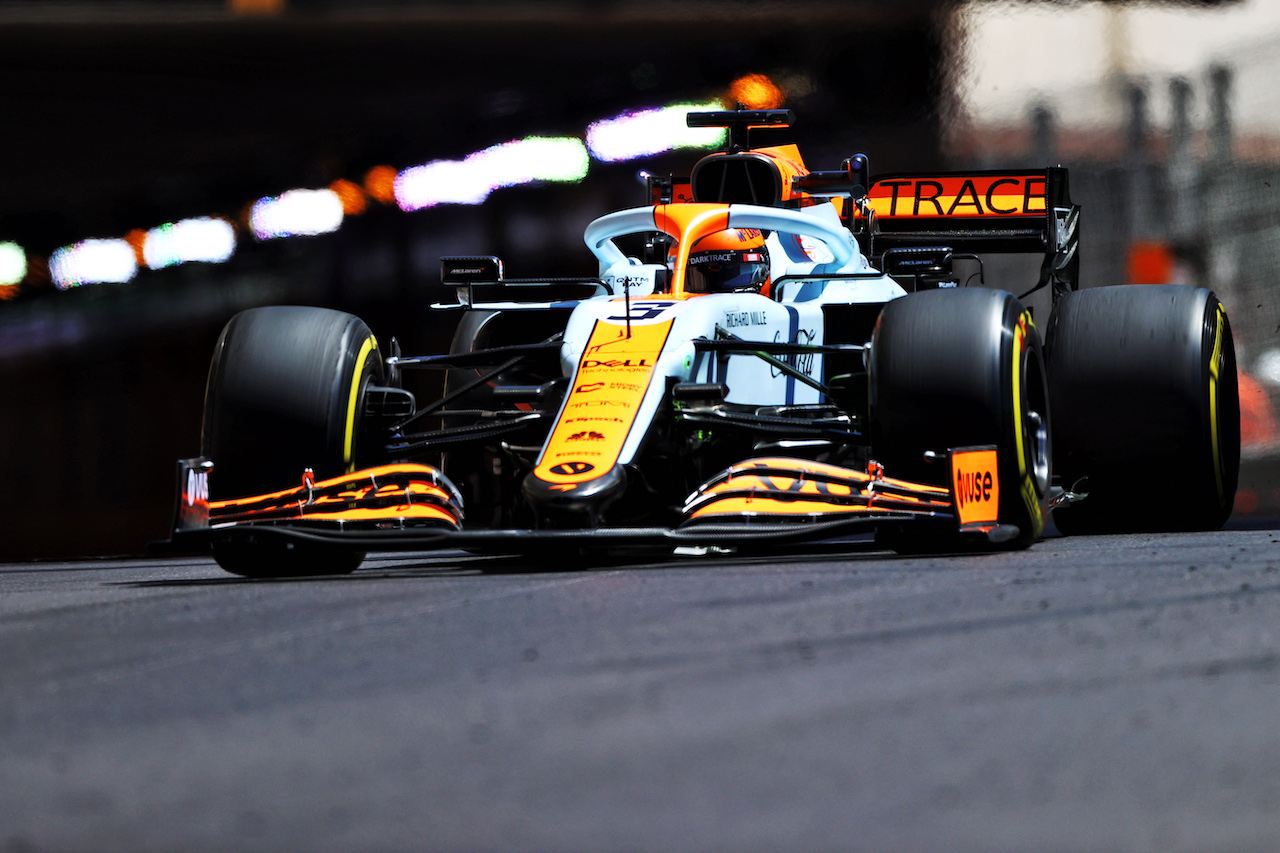 GP MONACO, Daniel Ricciardo (AUS) McLaren MCL35M.
20.05.2021. Formula 1 World Championship, Rd 5, Monaco Grand Prix, Monte Carlo, Monaco, Practice Day.
- www.xpbimages.com, EMail: requests@xpbimages.com © Copyright: Moy / XPB Images