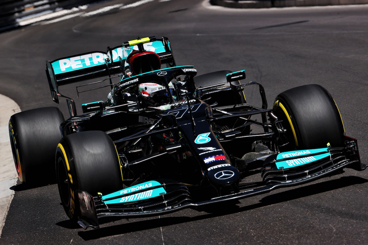 GP MONACO, Valtteri Bottas (FIN) Mercedes AMG F1 W12.
20.05.2021. Formula 1 World Championship, Rd 5, Monaco Grand Prix, Monte Carlo, Monaco, Practice Day.
- www.xpbimages.com, EMail: requests@xpbimages.com © Copyright: Batchelor / XPB Images