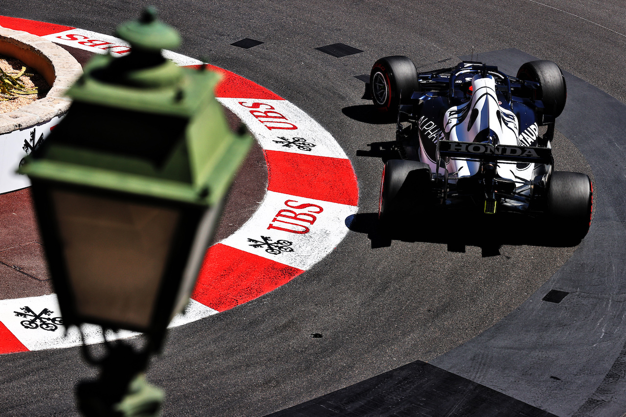 GP MONACO, Yuki Tsunoda (JPN) AlphaTauri AT02.
20.05.2021. Formula 1 World Championship, Rd 5, Monaco Grand Prix, Monte Carlo, Monaco, Practice Day.
- www.xpbimages.com, EMail: requests@xpbimages.com © Copyright: Batchelor / XPB Images