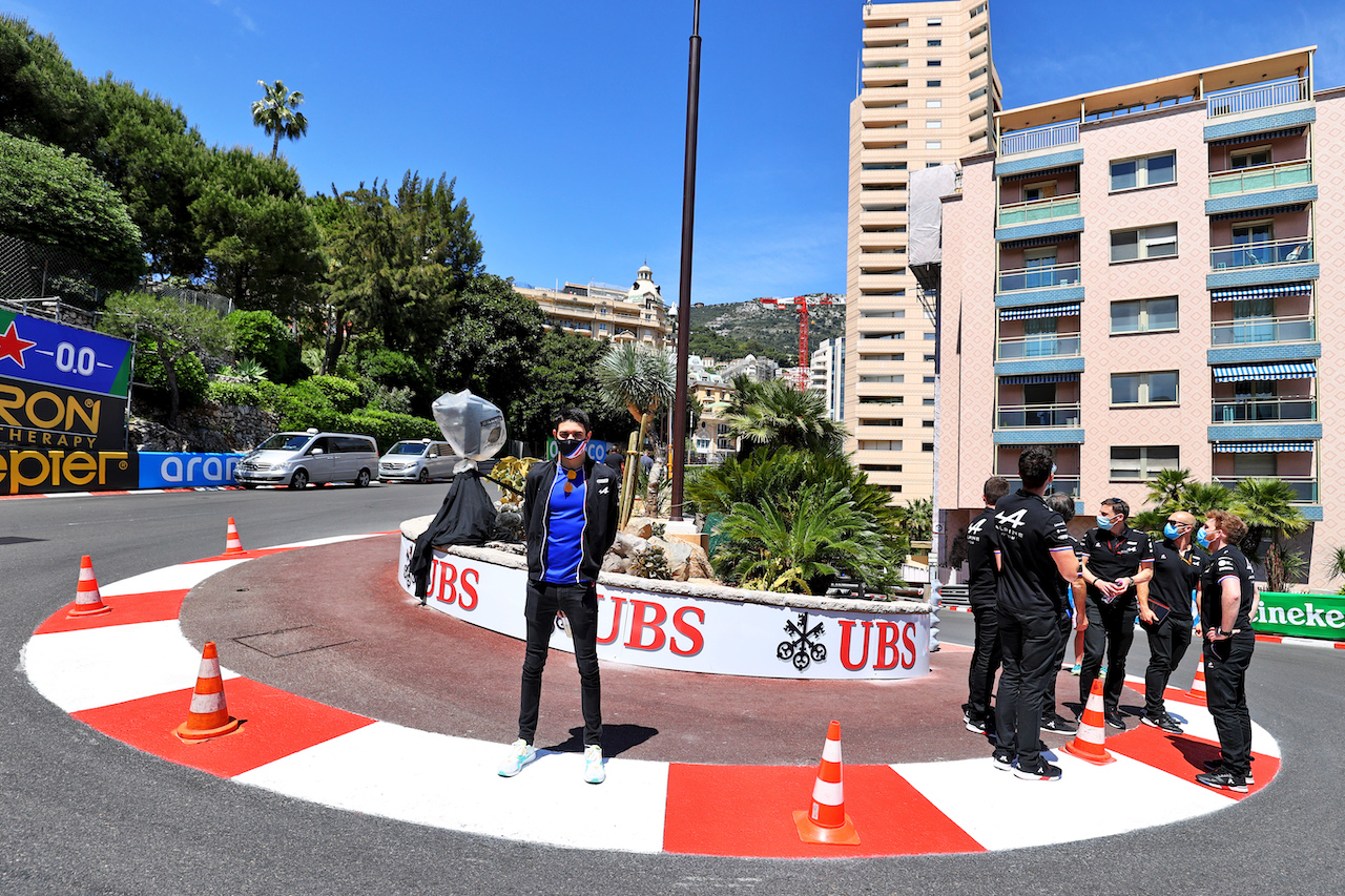 GP MONACO, Esteban Ocon (FRA) Alpine F1 Team.
19.05.2021. Formula 1 World Championship, Rd 5, Monaco Grand Prix, Monte Carlo, Monaco, Preparation Day.
- www.xpbimages.com, EMail: requests@xpbimages.com © Copyright: Moy / XPB Images