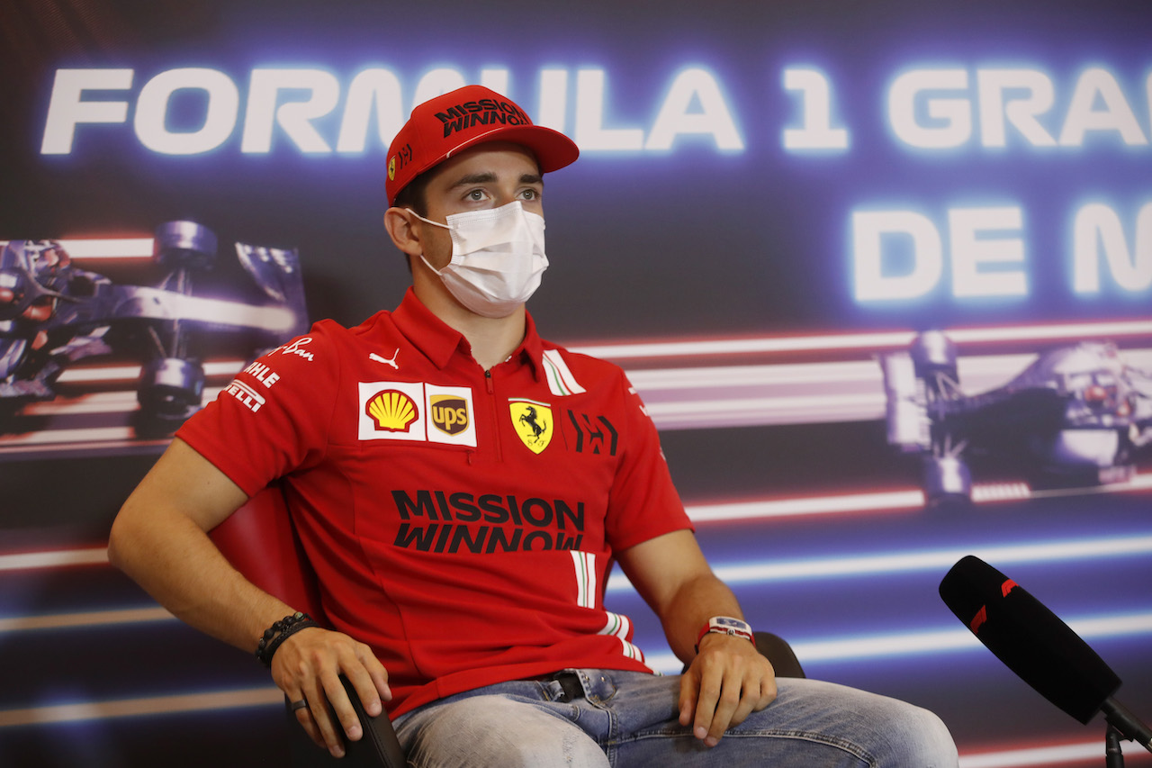 GP MONACO, Charles Leclerc (MON) Ferrari in the FIA Press Conference.
19.05.2021. Formula 1 World Championship, Rd 5, Monaco Grand Prix, Monte Carlo, Monaco, Preparation Day.
- www.xpbimages.com, EMail: requests@xpbimages.com © Copyright: FIA Pool Image for Editorial Use Only