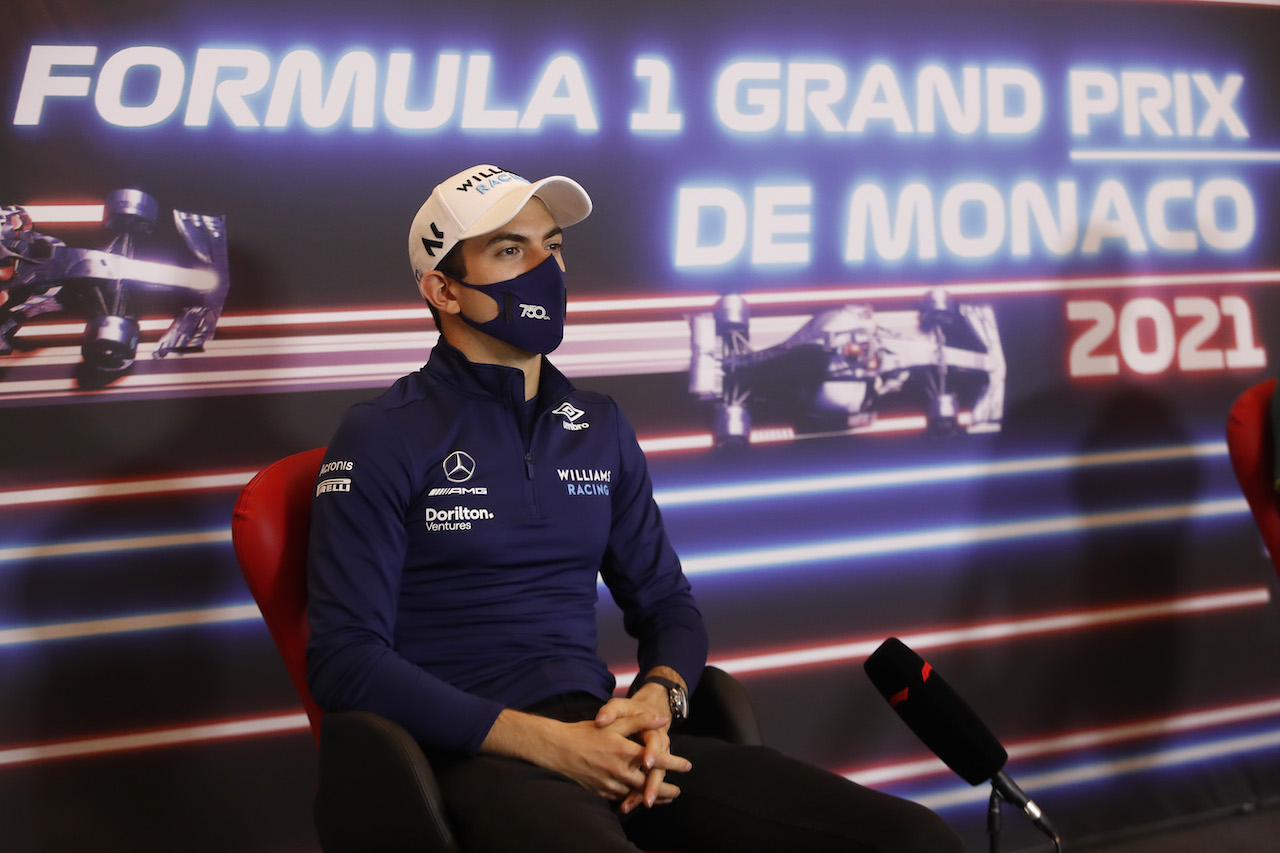 GP MONACO, Nicholas Latifi (CDN) Williams Racing in the FIA Press Conference.
19.05.2021. Formula 1 World Championship, Rd 5, Monaco Grand Prix, Monte Carlo, Monaco, Preparation Day.
- www.xpbimages.com, EMail: requests@xpbimages.com © Copyright: FIA Pool Image for Editorial Use Only