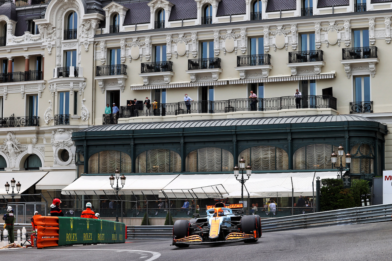 GP MONACO, Daniel Ricciardo (AUS) McLaren MCL35M.
22.05.2021. Formula 1 World Championship, Rd 5, Monaco Grand Prix, Monte Carlo, Monaco, Qualifiche Day.
- www.xpbimages.com, EMail: requests@xpbimages.com © Copyright: Moy / XPB Images