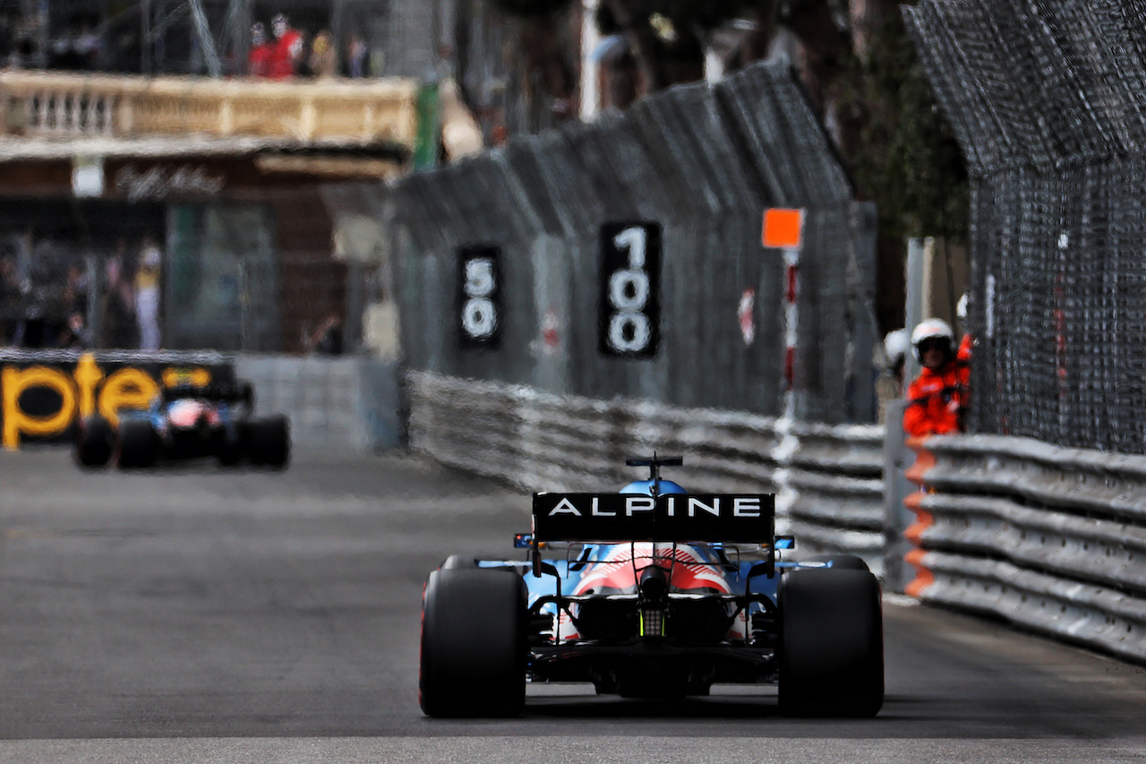 GP MONACO, Fernando Alonso (ESP) Alpine F1 Team A521.
22.05.2021. Formula 1 World Championship, Rd 5, Monaco Grand Prix, Monte Carlo, Monaco, Qualifiche Day.
- www.xpbimages.com, EMail: requests@xpbimages.com © Copyright: Batchelor / XPB Images