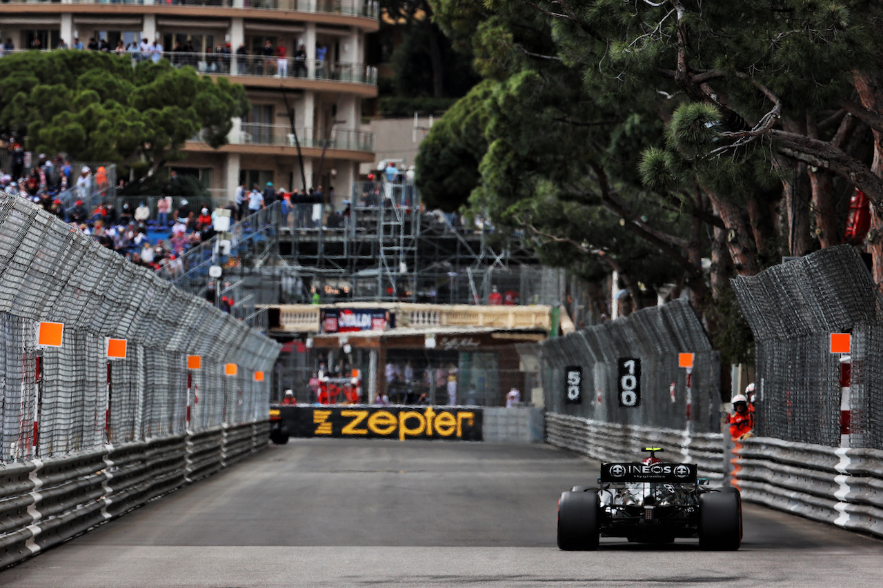 GP MONACO, Valtteri Bottas (FIN) Mercedes AMG F1 W12.
22.05.2021. Formula 1 World Championship, Rd 5, Monaco Grand Prix, Monte Carlo, Monaco, Qualifiche Day.
- www.xpbimages.com, EMail: requests@xpbimages.com © Copyright: Batchelor / XPB Images