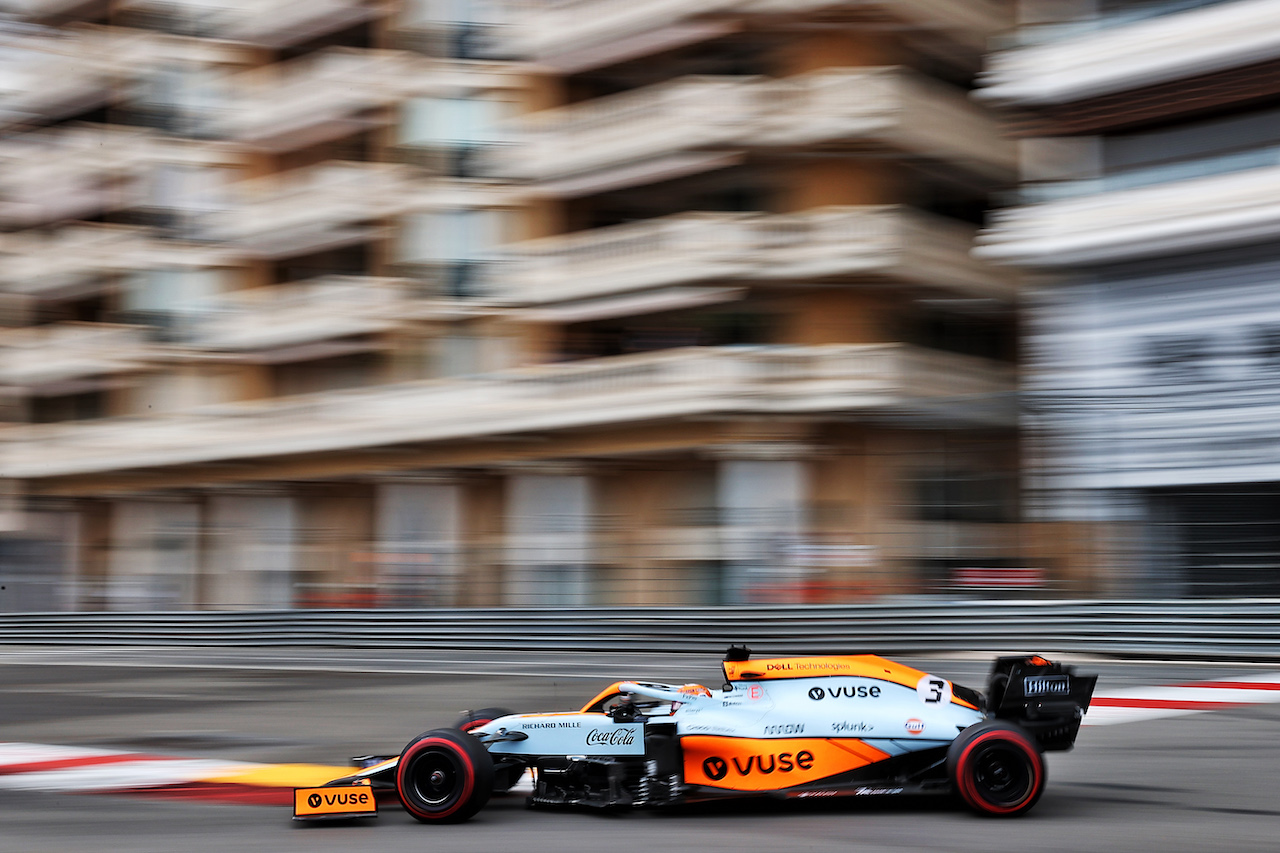 GP MONACO, Daniel Ricciardo (AUS) McLaren MCL35M.
22.05.2021. Formula 1 World Championship, Rd 5, Monaco Grand Prix, Monte Carlo, Monaco, Qualifiche Day.
- www.xpbimages.com, EMail: requests@xpbimages.com © Copyright: Batchelor / XPB Images