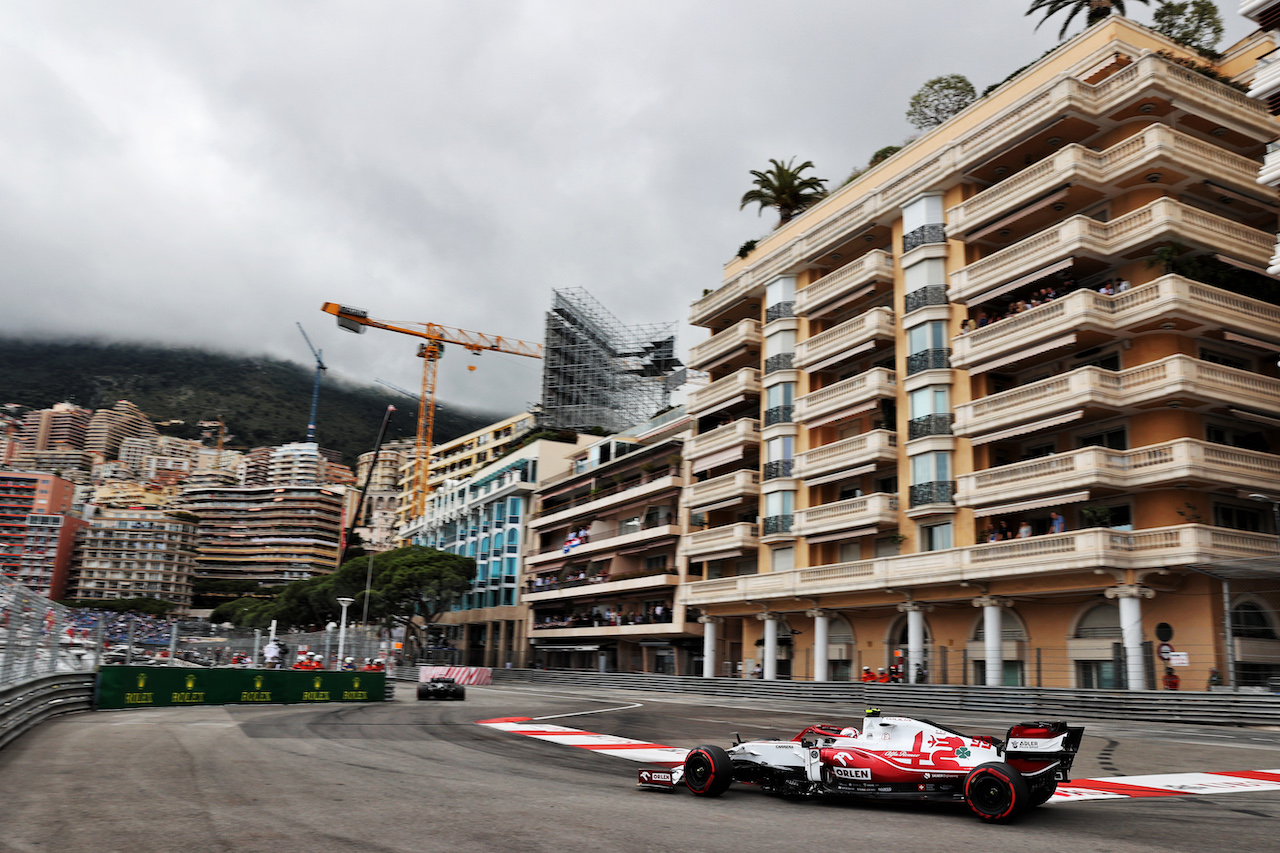 GP MONACO, Antonio Giovinazzi (ITA) Alfa Romeo Racing C41.
22.05.2021. Formula 1 World Championship, Rd 5, Monaco Grand Prix, Monte Carlo, Monaco, Qualifiche Day.
- www.xpbimages.com, EMail: requests@xpbimages.com © Copyright: Batchelor / XPB Images