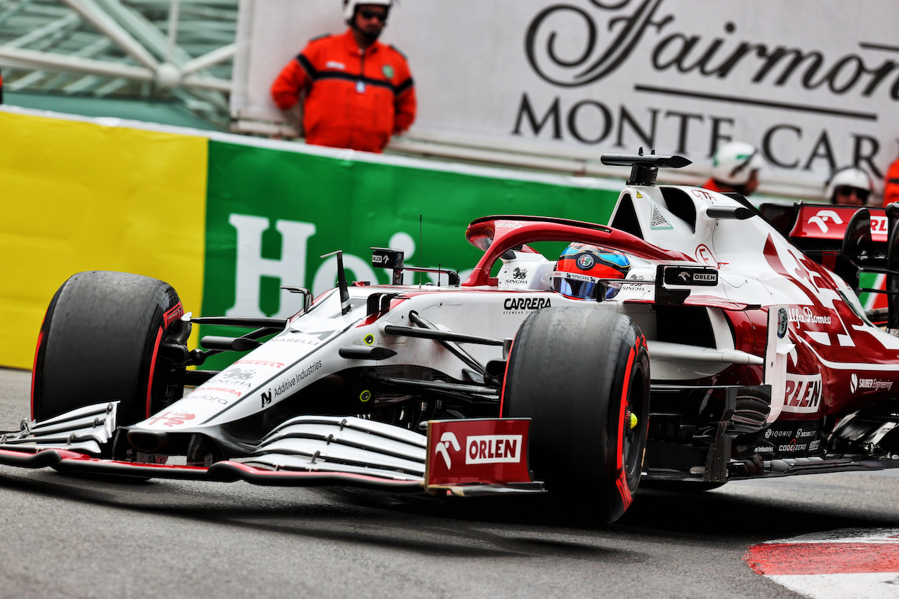 GP MONACO, Kimi Raikkonen (FIN) Alfa Romeo Racing C41.
22.05.2021. Formula 1 World Championship, Rd 5, Monaco Grand Prix, Monte Carlo, Monaco, Qualifiche Day.
- www.xpbimages.com, EMail: requests@xpbimages.com © Copyright: Batchelor / XPB Images