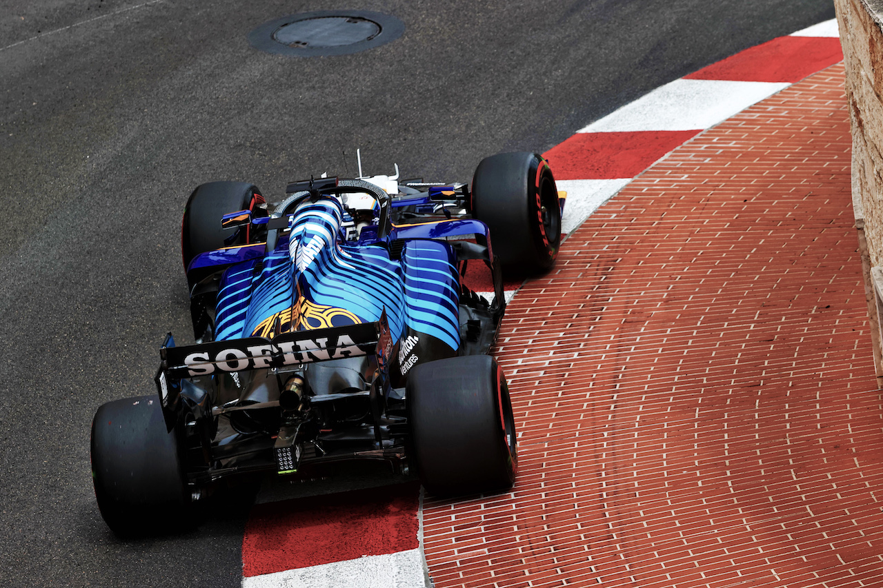 GP MONACO, George Russell (GBR) Williams Racing FW43B.
22.05.2021. Formula 1 World Championship, Rd 5, Monaco Grand Prix, Monte Carlo, Monaco, Qualifiche Day.
- www.xpbimages.com, EMail: requests@xpbimages.com © Copyright: Moy / XPB Images