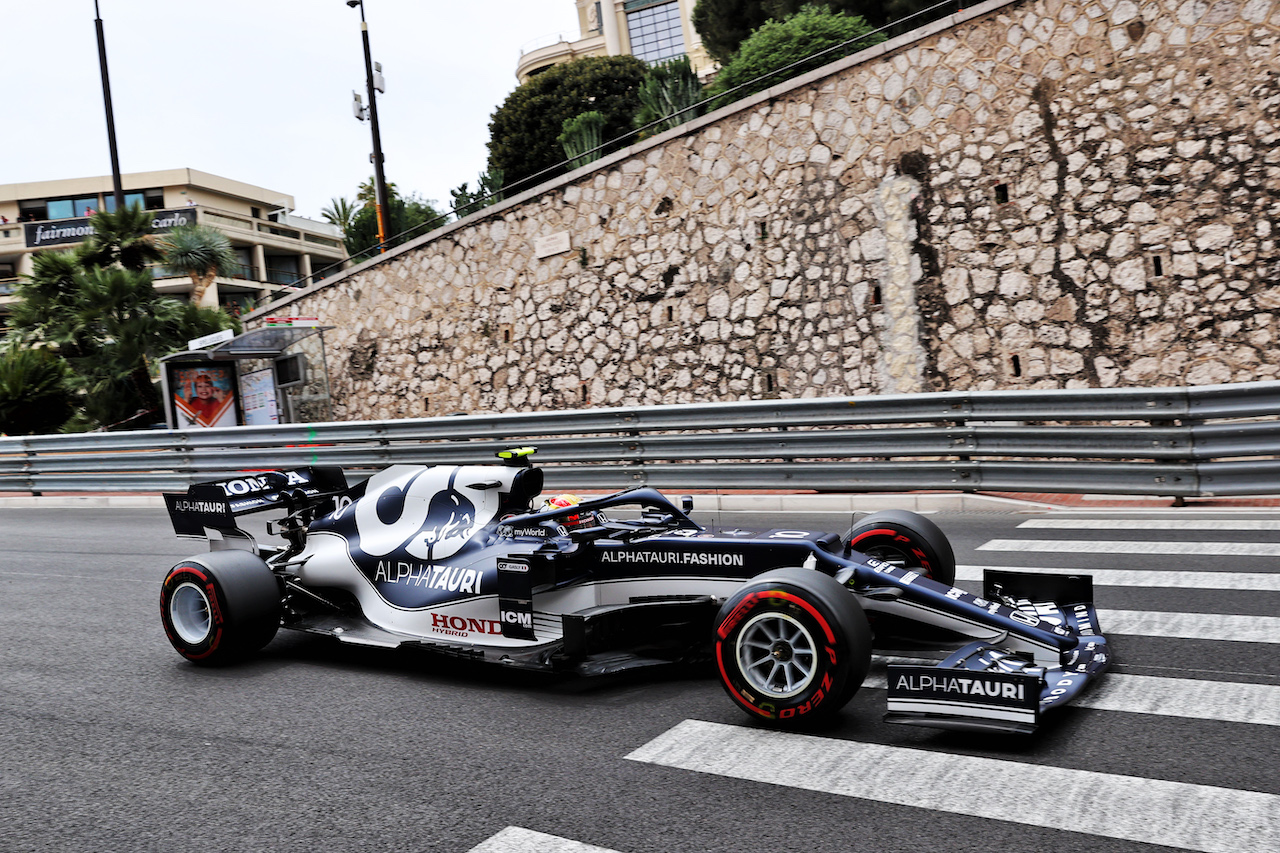 GP MONACO, Pierre Gasly (FRA) AlphaTauri AT02.
22.05.2021. Formula 1 World Championship, Rd 5, Monaco Grand Prix, Monte Carlo, Monaco, Qualifiche Day.
- www.xpbimages.com, EMail: requests@xpbimages.com © Copyright: Batchelor / XPB Images