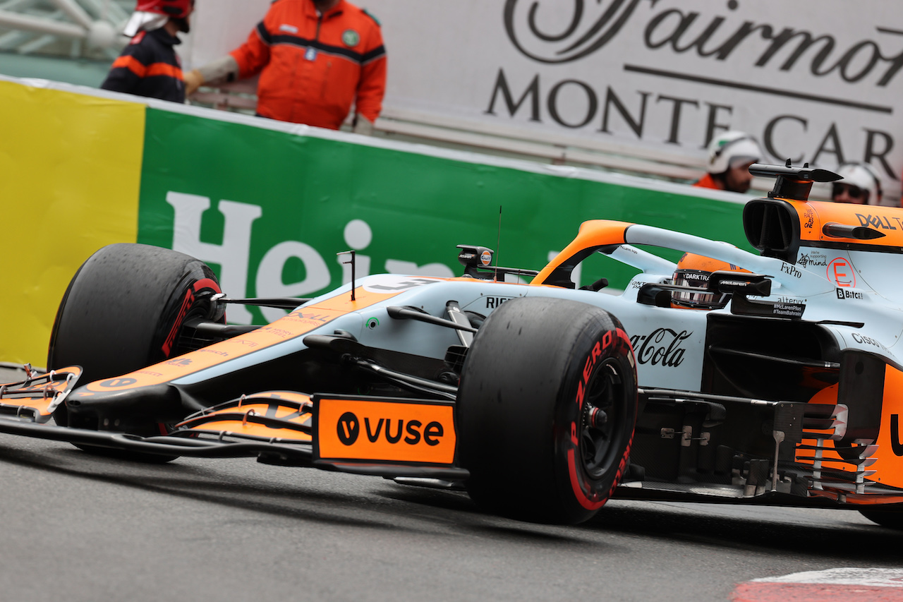 GP MONACO, Daniel Ricciardo (AUS) McLaren MCL35M.
22.05.2021. Formula 1 World Championship, Rd 5, Monaco Grand Prix, Monte Carlo, Monaco, Qualifiche Day.
- www.xpbimages.com, EMail: requests@xpbimages.com © Copyright: Batchelor / XPB Images