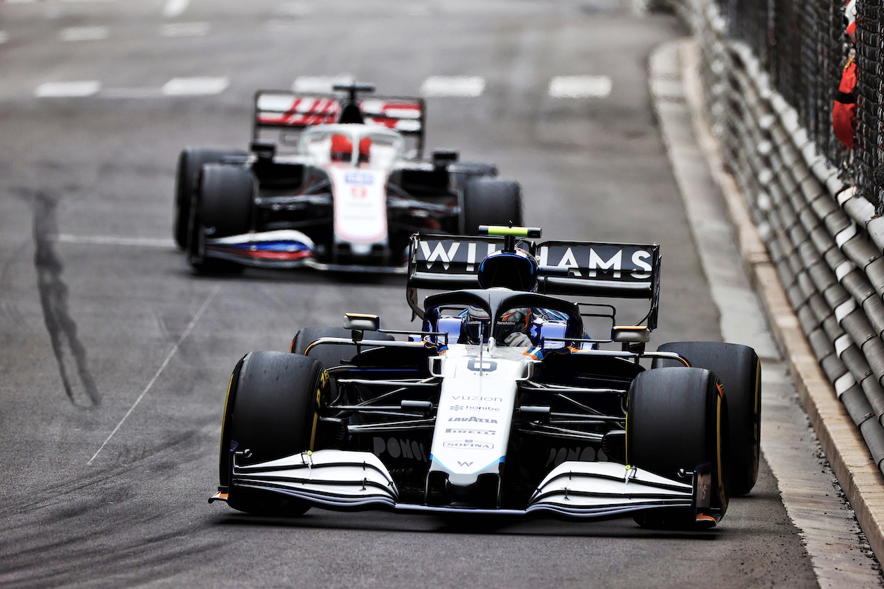 GP MONACO, Nicholas Latifi (CDN) Williams Racing FW43B.
22.05.2021. Formula 1 World Championship, Rd 5, Monaco Grand Prix, Monte Carlo, Monaco, Qualifiche Day.
- www.xpbimages.com, EMail: requests@xpbimages.com © Copyright: Moy / XPB Images