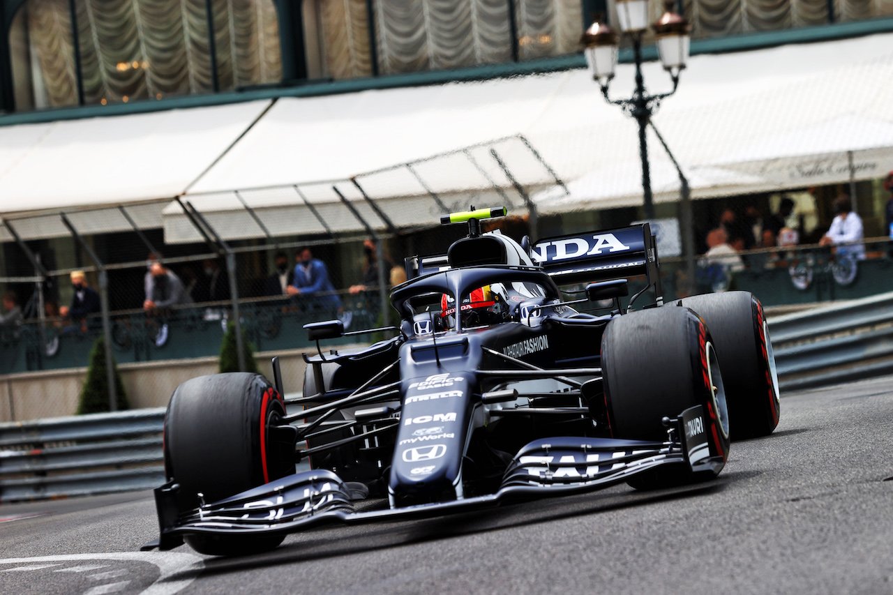 GP MONACO, Pierre Gasly (FRA) AlphaTauri AT02.
22.05.2021. Formula 1 World Championship, Rd 5, Monaco Grand Prix, Monte Carlo, Monaco, Qualifiche Day.
- www.xpbimages.com, EMail: requests@xpbimages.com © Copyright: Moy / XPB Images