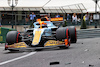 GP MONACO, Daniel Ricciardo (AUS) McLaren MCL35M passes debris of Mick Schumacher (GER) Haas VF-21.
22.05.2021. Formula 1 World Championship, Rd 5, Monaco Grand Prix, Monte Carlo, Monaco, Qualifiche Day.
- www.xpbimages.com, EMail: requests@xpbimages.com © Copyright: Moy / XPB Images