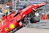 GP MONACO, The damaged Ferrari SF-21 of pole sitter Charles Leclerc (MON) Ferrari, who crashed out at the end of qualifying.
22.05.2021. Formula 1 World Championship, Rd 5, Monaco Grand Prix, Monte Carlo, Monaco, Qualifiche Day.
- www.xpbimages.com, EMail: requests@xpbimages.com © Copyright: Charniaux / XPB Images
