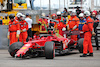 GP MONACO, The Ferrari SF-21 of Charles Leclerc (MON) after he crashed out of qualifying.
22.05.2021. Formula 1 World Championship, Rd 5, Monaco Grand Prix, Monte Carlo, Monaco, Qualifiche Day.
- www.xpbimages.com, EMail: requests@xpbimages.com © Copyright: XPB Images