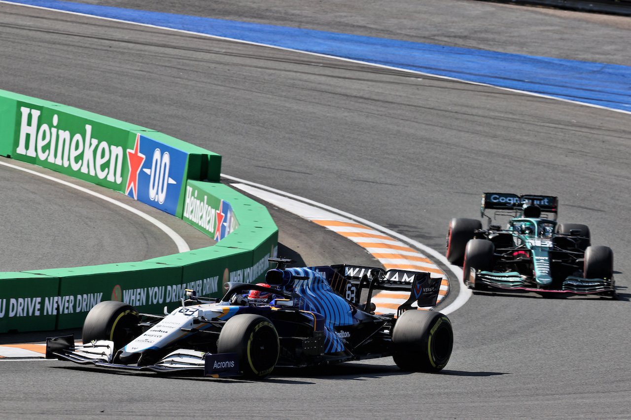 GP OLANDA, George Russell (GBR) Williams Racing FW43B.
05.09.2021. Formula 1 World Championship, Rd 13, Dutch Grand Prix, Zandvoort, Netherlands, Gara Day.
- www.xpbimages.com, EMail: requests@xpbimages.com © Copyright: Batchelor / XPB Images