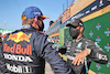 GP OLANDA, (L to R): Gara winner Max Verstappen (NLD) Red Bull Racing with Lewis Hamilton (GBR) Mercedes AMG F1 in parc ferme.
05.09.2021. Formula 1 World Championship, Rd 13, Dutch Grand Prix, Zandvoort, Netherlands, Gara Day.
- www.xpbimages.com, EMail: requests@xpbimages.com © Copyright: Charniaux / XPB Images