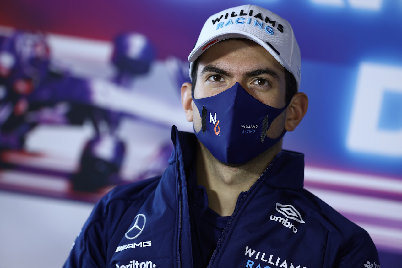 GP OLANDA, Nicholas Latifi (CDN) Williams Racing in the FIA Press Conference.
02.09.2021. Formula 1 World Championship, Rd 13, Dutch Grand Prix, Zandvoort, Netherlands, Preparation Day.
- www.xpbimages.com, EMail: requests@xpbimages.com © Copyright: FIA Pool Image for Editorial Use Only