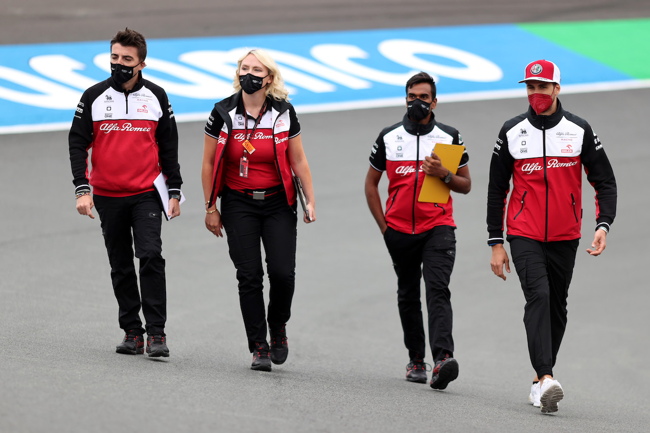 GP OLANDA, Antonio Giovinazzi (ITA), Alfa Romeo Racing 
02.09.2021. Formula 1 World Championship, Rd 13, Dutch Grand Prix, Zandvoort, Netherlands, Preparation Day.
- www.xpbimages.com, EMail: requests@xpbimages.com ¬© Copyright: Charniaux / XPB Images