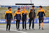 GP OLANDA, Lando Norris (GBR) McLaren walks the circuit with the team.
02.09.2021. Formula 1 World Championship, Rd 13, Dutch Grand Prix, Zandvoort, Netherlands, Preparation Day.
- www.xpbimages.com, EMail: requests@xpbimages.com © Copyright: Moy / XPB Images