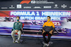 GP OLANDA, (L to R): Sebastian Vettel (GER) Aston Martin F1 Team e Daniel Ricciardo (AUS) McLaren in the FIA Press Conference.
02.09.2021. Formula 1 World Championship, Rd 13, Dutch Grand Prix, Zandvoort, Netherlands, Preparation Day.
- www.xpbimages.com, EMail: requests@xpbimages.com © Copyright: FIA Pool Image for Editorial Use Only