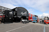 GP OLANDA, Alpine F1 Team trucks in the paddock.
01.09.2021. Formula 1 World Championship, Rd 13, Dutch Grand Prix, Zandvoort, Netherlands, Preparation Day.
- www.xpbimages.com, EMail: requests@xpbimages.com © Copyright: Moy / XPB Images