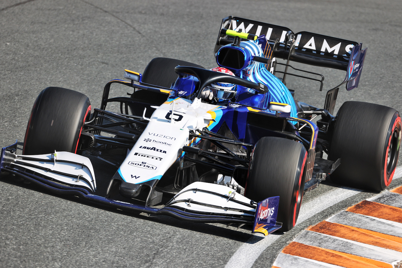 GP OLANDA, Nicholas Latifi (CDN) Williams Racing FW43B.
04.09.2021. Formula 1 World Championship, Rd 13, Dutch Grand Prix, Zandvoort, Netherlands, Qualifiche Day.
- www.xpbimages.com, EMail: requests@xpbimages.com © Copyright: Charniaux / XPB Images