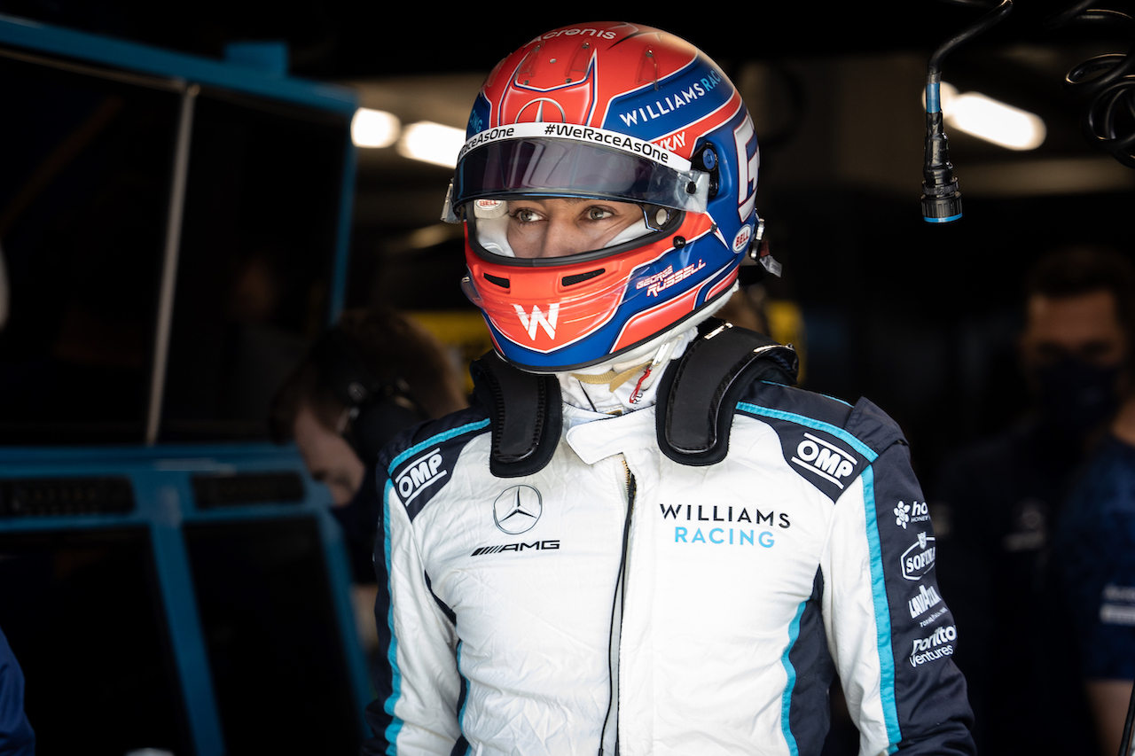 GP OLANDA, George Russell (GBR) Williams Racing.
04.09.2021. Formula 1 World Championship, Rd 13, Dutch Grand Prix, Zandvoort, Netherlands, Qualifiche Day.
- www.xpbimages.com, EMail: requests@xpbimages.com © Copyright: Bearne / XPB Images