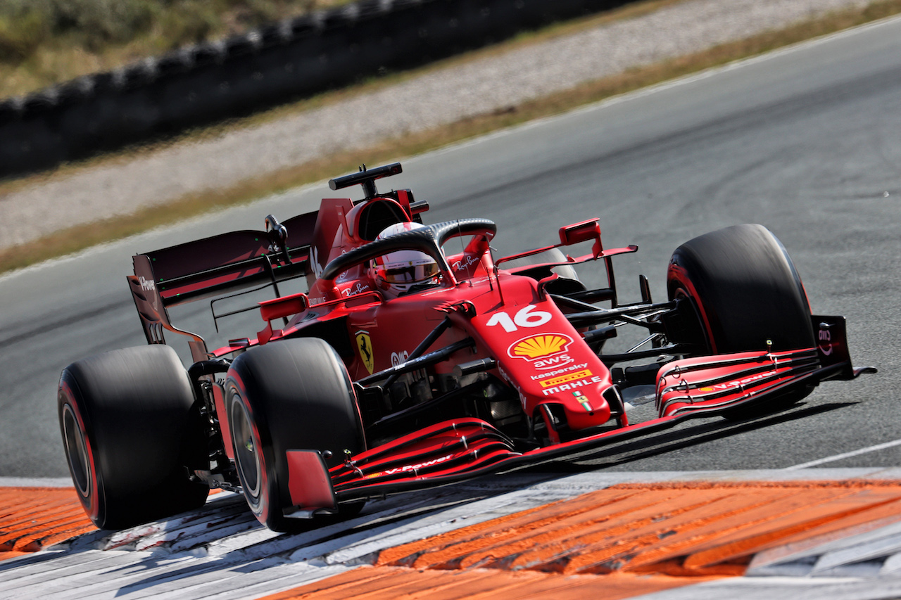 GP OLANDA, Charles Leclerc (MON) Ferrari SF-21.
04.09.2021. Formula 1 World Championship, Rd 13, Dutch Grand Prix, Zandvoort, Netherlands, Qualifiche Day.
- www.xpbimages.com, EMail: requests@xpbimages.com © Copyright: Batchelor / XPB Images